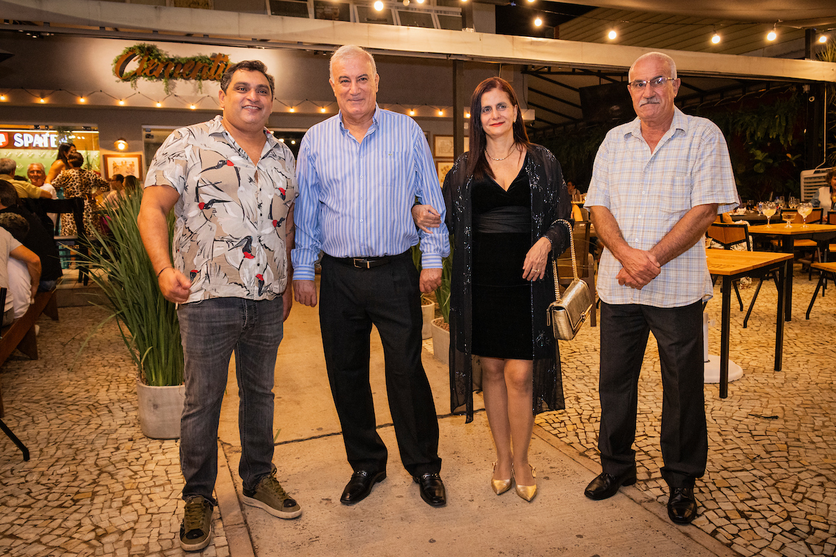 Salomão Sleiman, Zafer Kozak, Vânia Daher, Fadi Kozak