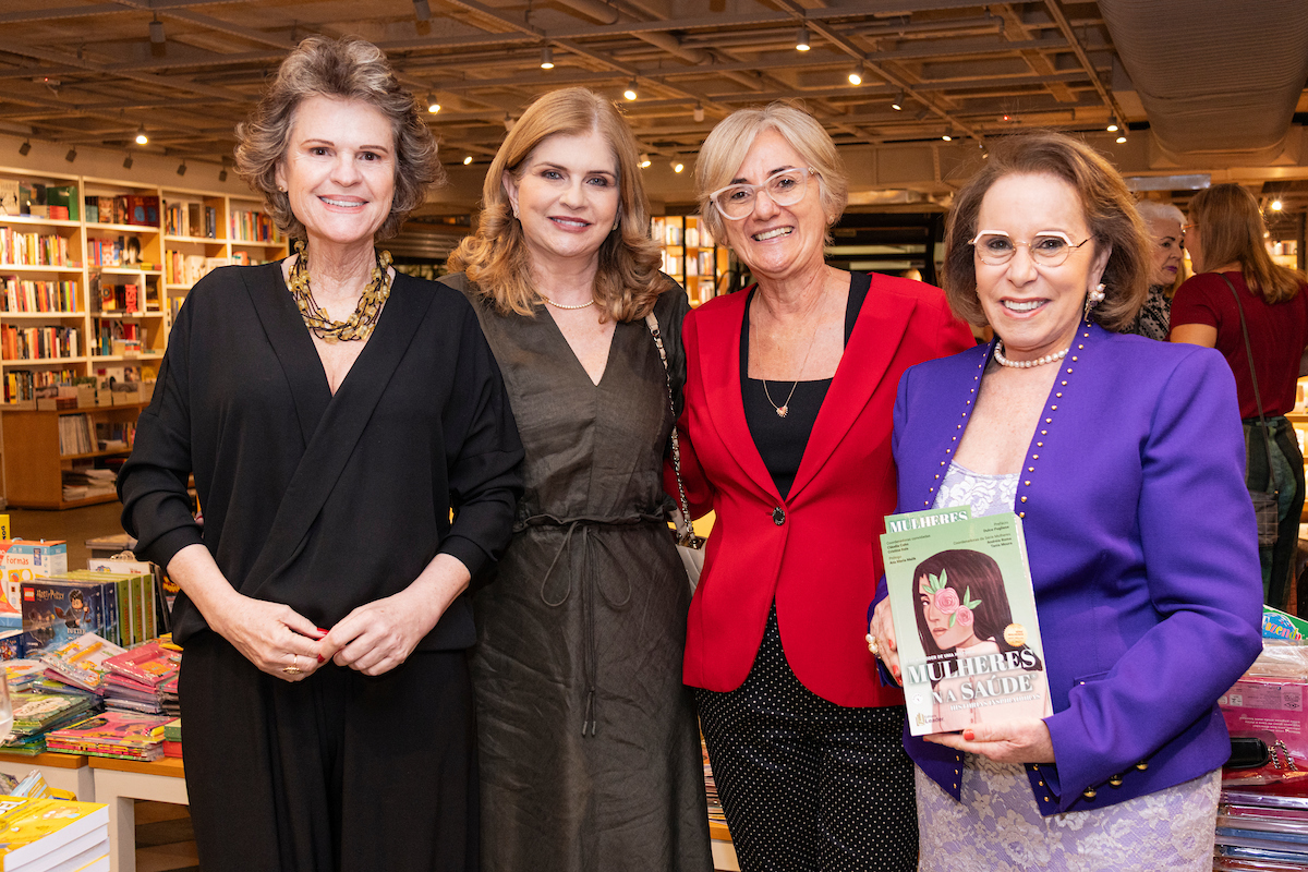 Bertha Pellegrinno, Glaucia Benevides, Glória Guimarães e Janete Vaz