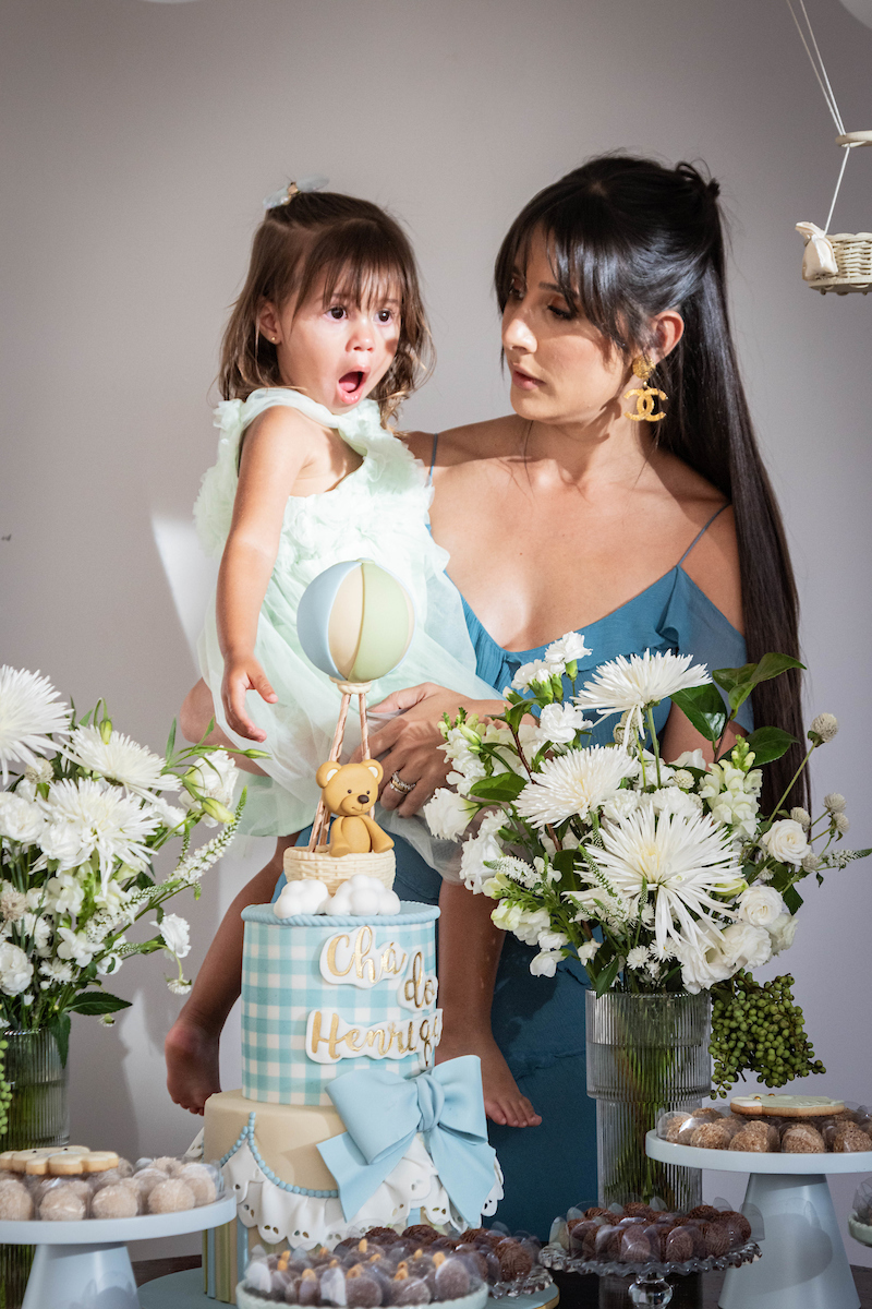 Chá de fralda surpresa do Henrique, filho de Priscila e Rodrigo Sanchez